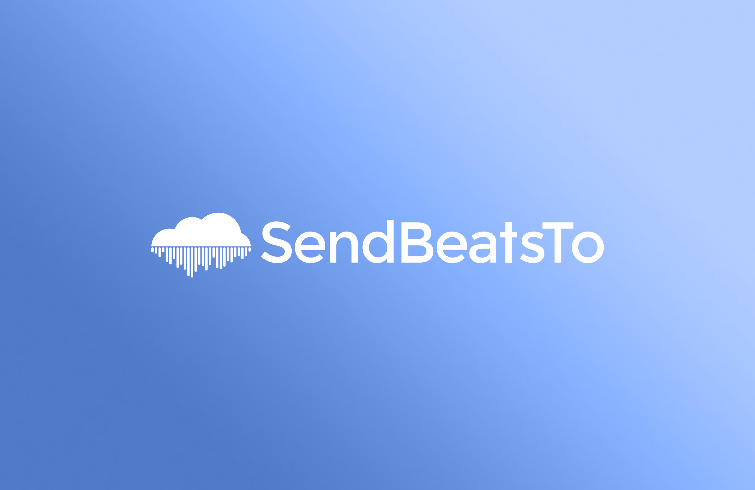 SendBeatsTo Logo by Garett Southerton, Creative Brand Strategist of Garett® based in Long Island, New York