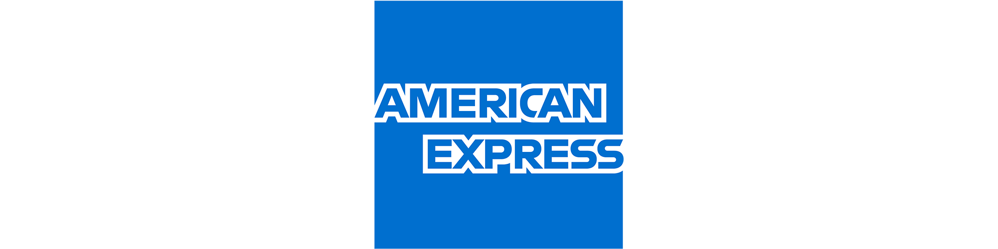 Amex's logo uses blue color psychology